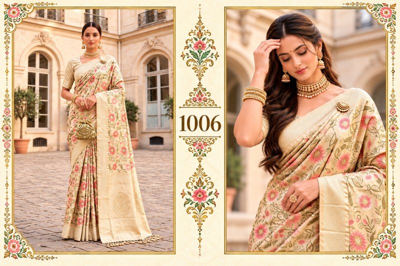 Najrana Vol 1 By Bunawat Banarasi Silk Saree 